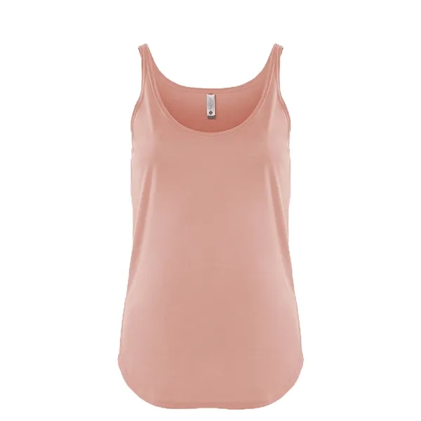 Women's poly-cotton blended tank top with scoop neckline, hemmed neck and... from ASI 89380 Staton Corporate and Casual