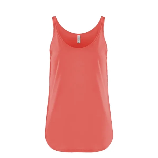 Women's poly-cotton blended tank top with scoop neckline, hemmed neck and... from ASI 89380 Staton Corporate and Casual