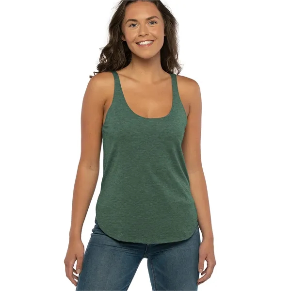 Women's poly-cotton blended tank top with scoop neckline, hemmed neck and... from ASI 89380 Staton Corporate and Casual