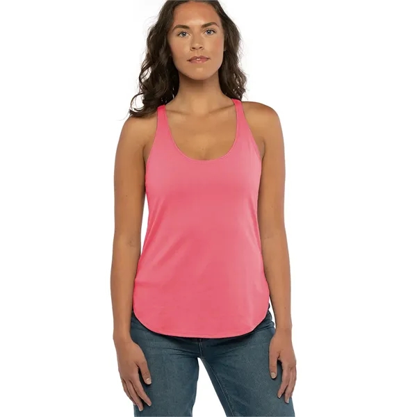 Women's poly-cotton blended tank top with scoop neckline, hemmed neck and... from ASI 89380 Staton Corporate and Casual