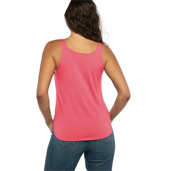 Women's poly-cotton blended tank top with scoop neckline, hemmed neck and... from ASI 89380 Staton Corporate and Casual