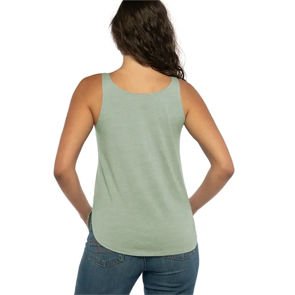 Women's poly-cotton blended tank top with scoop neckline, hemmed neck and... from ASI 89380 Staton Corporate and Casual
