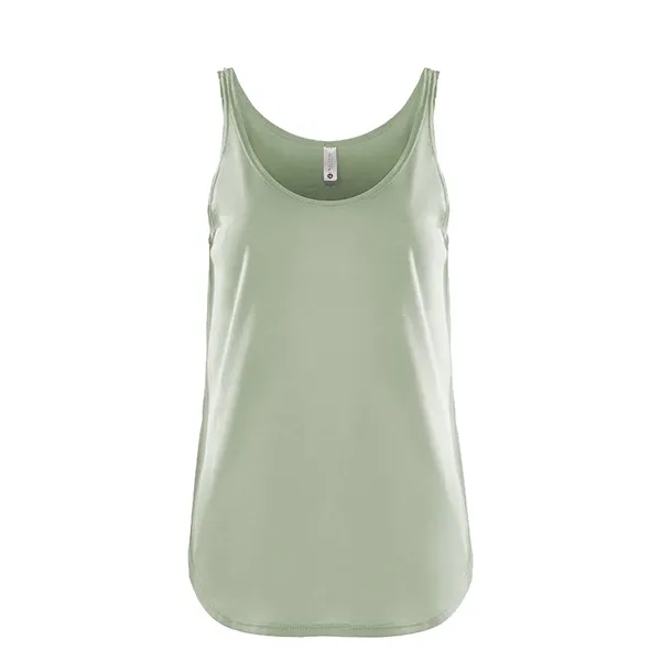 Women's poly-cotton blended tank top with scoop neckline, hemmed neck and... from ASI 89380 Staton Corporate and Casual