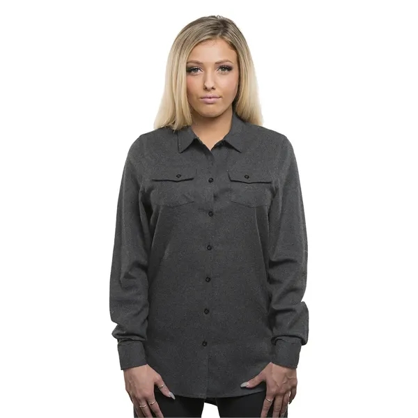 Ladies Solid Flannel... from ASI 89380 Staton Corporate and Casual