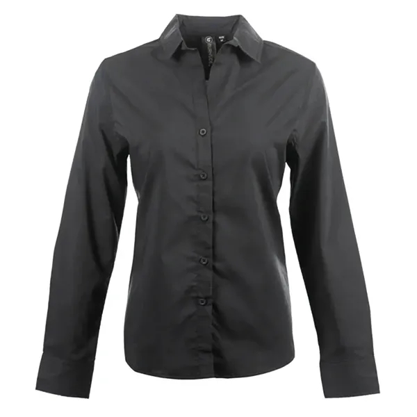 Ladies Stretch Poplin Shirt... from ASI 89380 Staton Corporate and Casual
