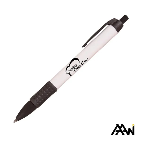 The Widebody Grip Pen w/Glossy White Barrel features a smooth gloss... from ASI 84592 St Regis Group