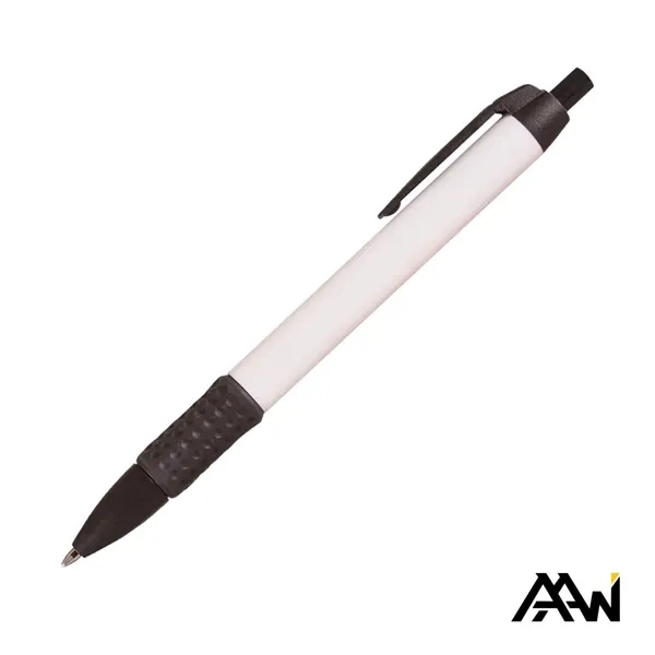 The Widebody Grip Pen w/Glossy White Barrel features a smooth gloss... from ASI 84592 St Regis Group
