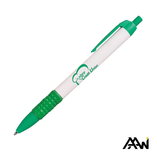 The Widebody Grip Pen w/Glossy White Barrel features a smooth gloss... from ASI 84592 St Regis Group