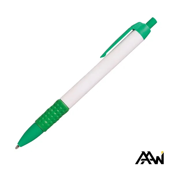The Widebody Grip Pen w/Glossy White Barrel features a smooth gloss... from ASI 84592 St Regis Group