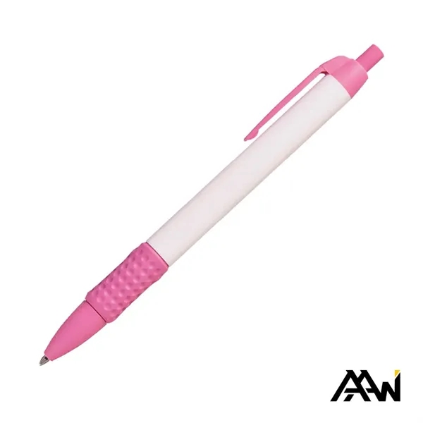 The Widebody Grip Pen w/Glossy White Barrel features a smooth gloss... from ASI 84592 St Regis Group