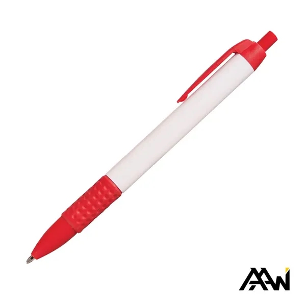 The Widebody Grip Pen w/Glossy White Barrel features a smooth gloss... from ASI 84592 St Regis Group
