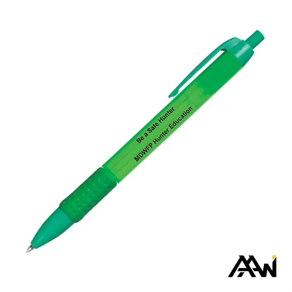 The Widebody Grip Pen w/Translucent Barrel is a Jumbo Retractable Pen... from ASI 84592 St Regis Group