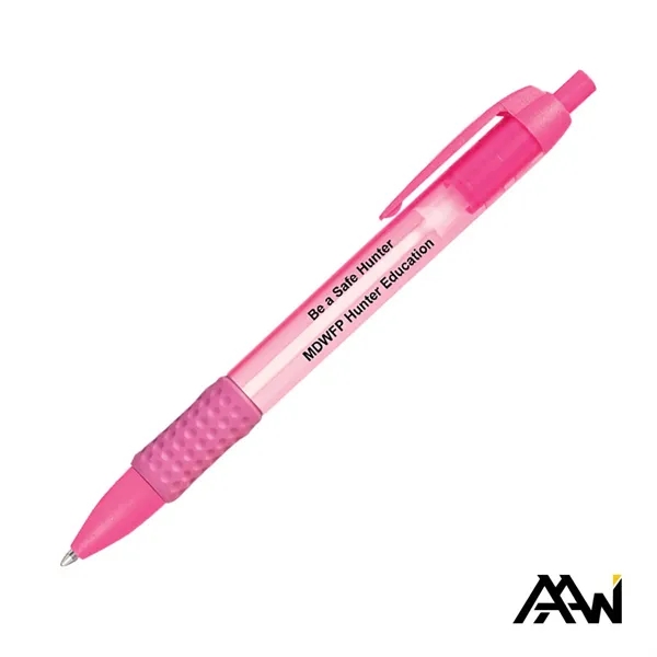 The Widebody Grip Pen w/Translucent Barrel is a Jumbo Retractable Pen... from ASI 84592 St Regis Group