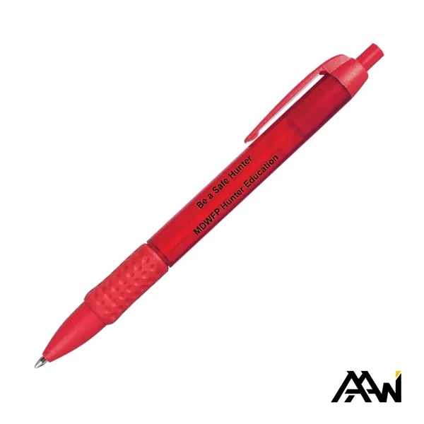 The Widebody Grip Pen w/Translucent Barrel is a Jumbo Retractable Pen... from ASI 84592 St Regis Group