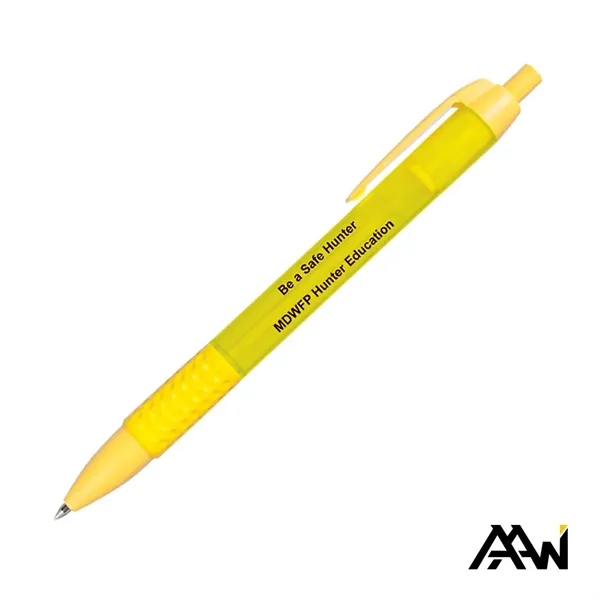 The Widebody Grip Pen w/Translucent Barrel is a Jumbo Retractable Pen... from ASI 84592 St Regis Group