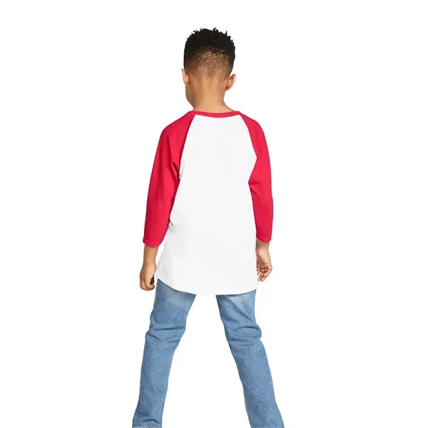 Youth 3/4 Sleeve Raglan Tee... from ASI 89380 Staton Corporate and Casual