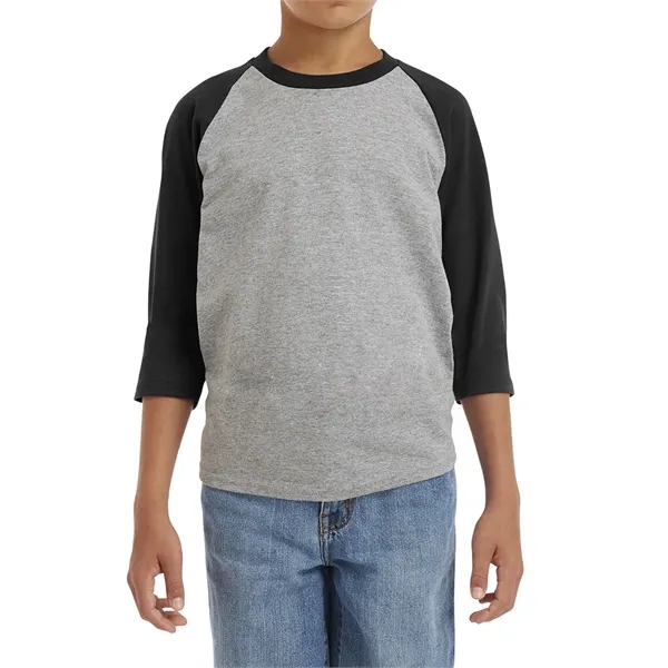 Youth 3/4 Sleeve Raglan Tee... from ASI 89380 Staton Corporate and Casual