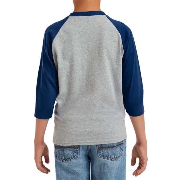 Youth 3/4 Sleeve Raglan Tee... from ASI 89380 Staton Corporate and Casual