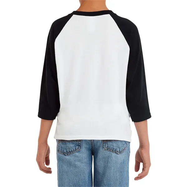 Youth 3/4 Sleeve Raglan Tee... from ASI 89380 Staton Corporate and Casual