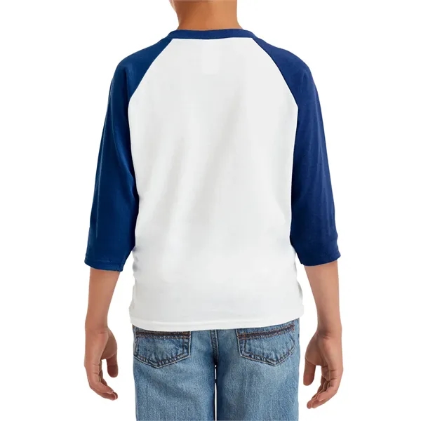 Youth 3/4 Sleeve Raglan Tee... from ASI 89380 Staton Corporate and Casual