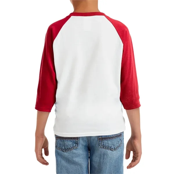 Youth 3/4 Sleeve Raglan Tee... from ASI 89380 Staton Corporate and Casual
