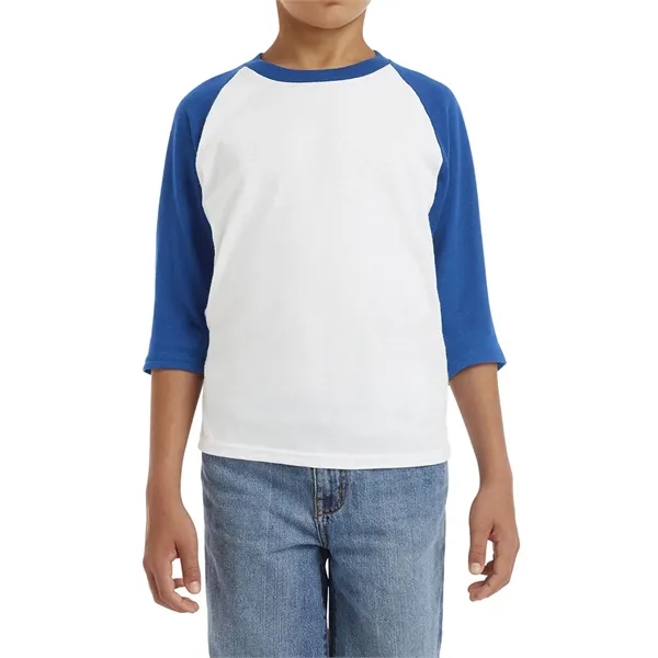 Youth 3/4 Sleeve Raglan Tee... from ASI 89380 Staton Corporate and Casual