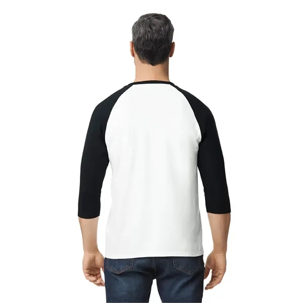 Gildan Heavy Cotton™ Adult 3/4 Raglan Tee.  5.3 ounce.... from ASI 89380 Staton Corporate and Casual / Staton®