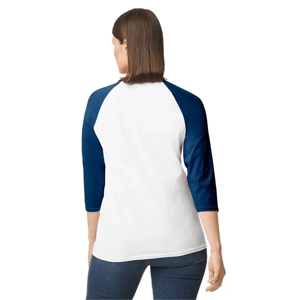 Gildan Heavy Cotton™ Adult 3/4 Raglan Tee.  5.3 ounce.... from ASI 89380 Staton Corporate and Casual / Staton®