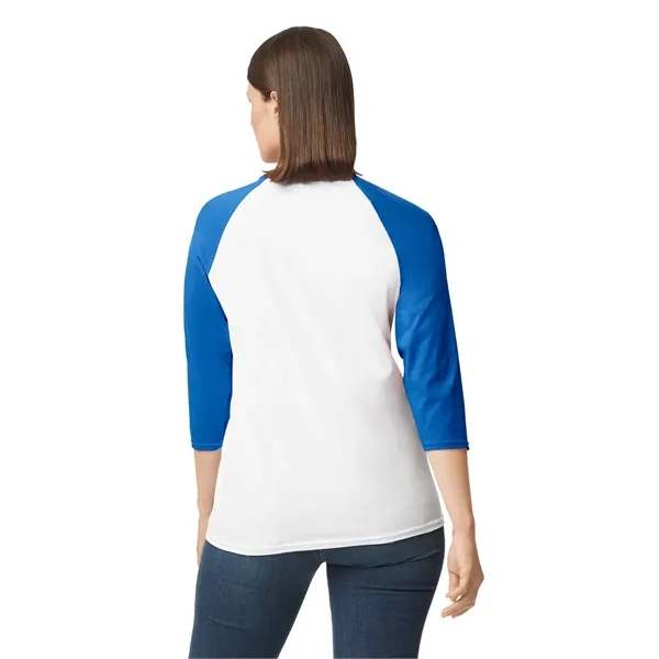 Gildan Heavy Cotton™ Adult 3/4 Raglan Tee.  5.3 ounce.... from ASI 89380 Staton Corporate and Casual / Staton®