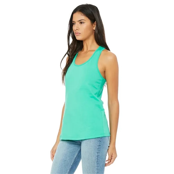 Womens Jersey Raceback Tank. 4.2 ounce. 100% Airlume combed and ring... from ASI 89380 Staton Corporate and Casual / Staton®