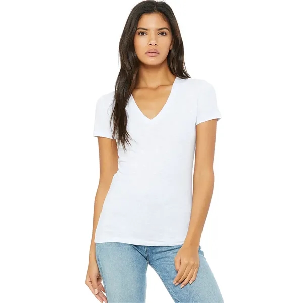 Women's Jersey Short Sleeve Deep V-Neck Tee. 4.2 ounce.... from ASI 89380 Staton Corporate and Casual / Staton®