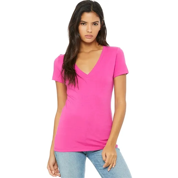 Women's Jersey Short Sleeve Deep V-Neck Tee. 4.2 ounce.... from ASI 89380 Staton Corporate and Casual / Staton®