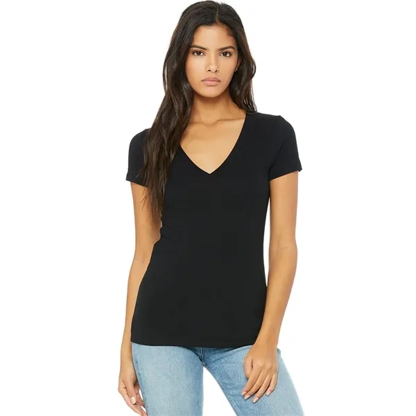 Women's Jersey Short Sleeve Deep V-Neck Tee. 4.2 ounce.... from ASI 89380 Staton Corporate and Casual / Staton®
