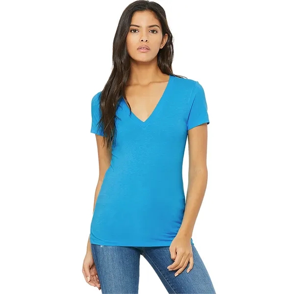 Women's Jersey Short Sleeve Deep V-Neck Tee. 4.2 ounce.... from ASI 89380 Staton Corporate and Casual / Staton®