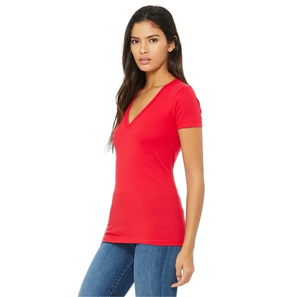 Women's Jersey Short Sleeve Deep V-Neck Tee. 4.2 ounce.... from ASI 89380 Staton Corporate and Casual / Staton®