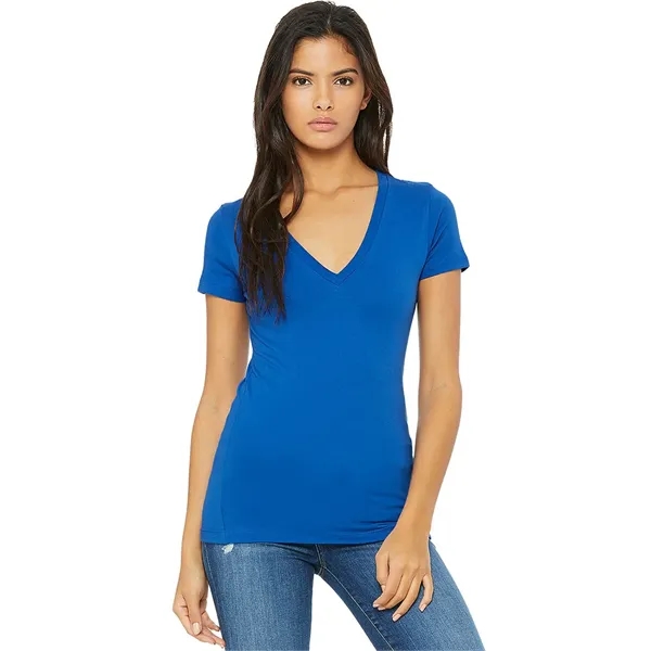 Women's Jersey Short Sleeve Deep V-Neck Tee. 4.2 ounce.... from ASI 89380 Staton Corporate and Casual / Staton®