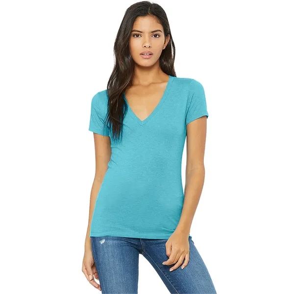 Women's Jersey Short Sleeve Deep V-Neck Tee. 4.2 ounce.... from ASI 89380 Staton Corporate and Casual / Staton®
