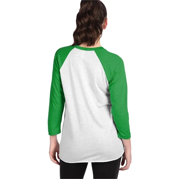 Triblend Unisex 3/4 Raglan shirt. Blank product.... from ASI 89380 Staton Corporate and Casual