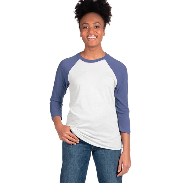 Triblend Unisex 3/4 Raglan shirt. Blank product.... from ASI 89380 Staton Corporate and Casual