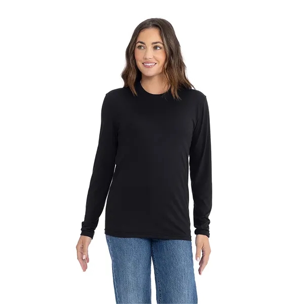 Men's Triblend Long Sleeve Crew Shirt. Tri blend has a heather... from ASI 89380 Staton Corporate and Casual