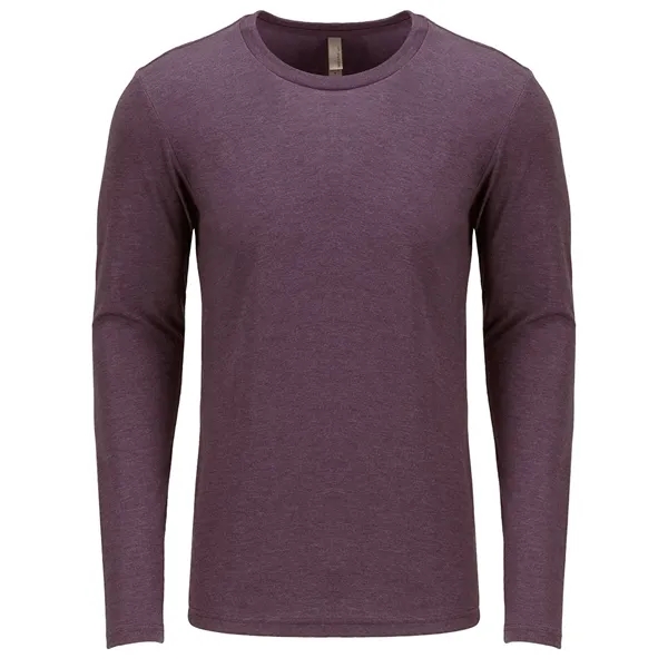 Men's Triblend Long Sleeve Crew Shirt. Tri blend has a heather... from ASI 89380 Staton Corporate and Casual