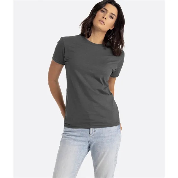 Unisex CVC Crew shirt. Tear away label. Side seamed.... from ASI 89380 Staton Corporate and Casual