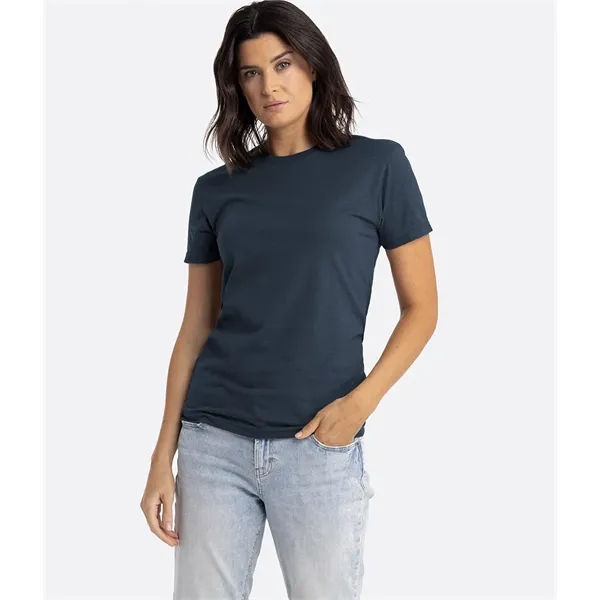 Unisex CVC Crew shirt. Tear away label. Side seamed.... from ASI 89380 Staton Corporate and Casual