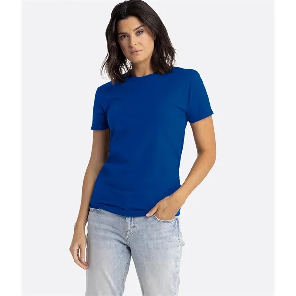 Unisex CVC Crew shirt. Tear away label. Side seamed.... from ASI 89380 Staton Corporate and Casual