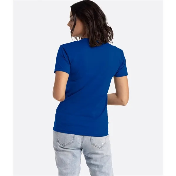 Unisex CVC Crew shirt. Tear away label. Side seamed.... from ASI 89380 Staton Corporate and Casual