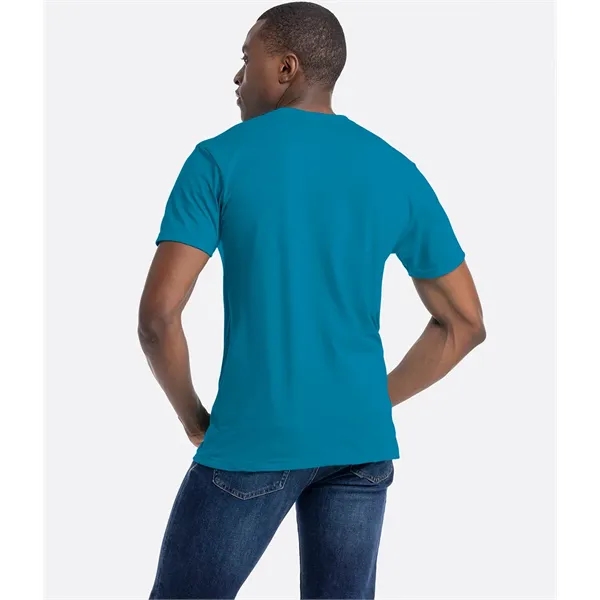 Unisex CVC Crew shirt. Tear away label. Side seamed.... from ASI 89380 Staton Corporate and Casual