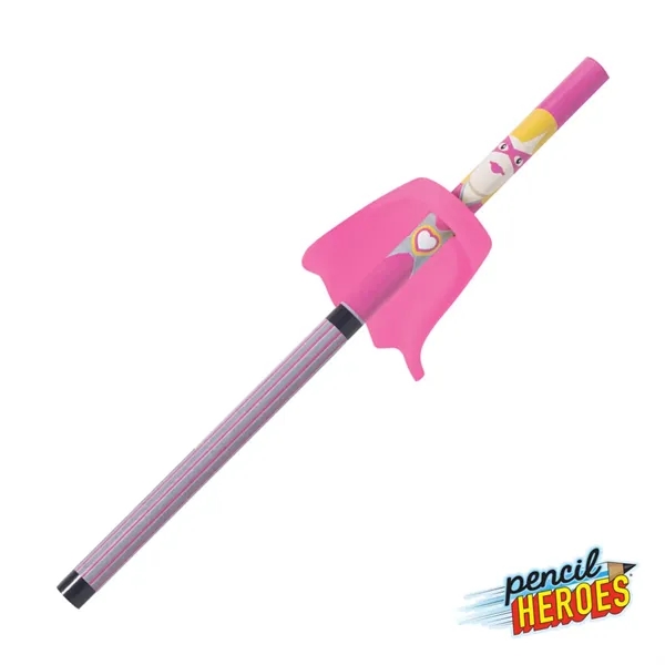 The Pencil Heroes® Superhero Series Female w/ Cape Pencil empowers your... from ASI 84592 St Regis Group