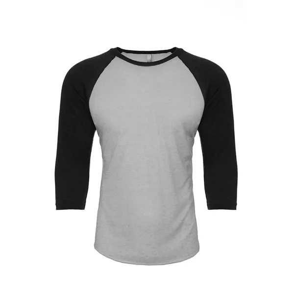 Unisex 3/4 sleeve raglan baseball tee made of 60% combed ring-spun... from ASI 89380 Staton Corporate and Casual