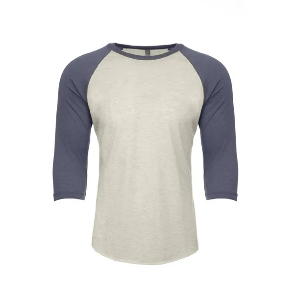 Unisex 3/4 sleeve raglan baseball tee made of 60% combed ring-spun... from ASI 89380 Staton Corporate and Casual
