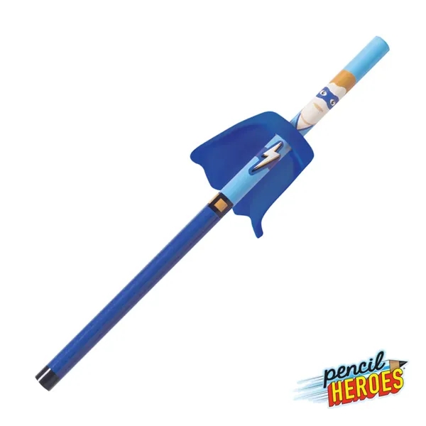 The Pencil Heroes® Superhero Series Male w/ Cape Pencil brings heroic... from ASI 84592 St Regis Group